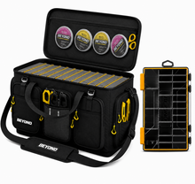 Load image into Gallery viewer, Beyond Braid Beyond Fishing Hauler Tackle Bags -Available in Medium, Large, and Extra-Large
