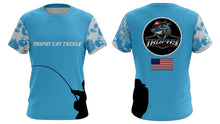 Load image into Gallery viewer, Trophy Cat Tackle Bent Rod Short Sleeve Jersey
