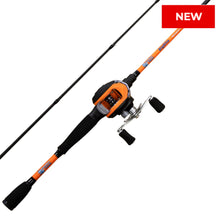 Load image into Gallery viewer, Reaction Tackle Fishing Rod and Baitcasting Reel Combo - Big Bite - NEW
