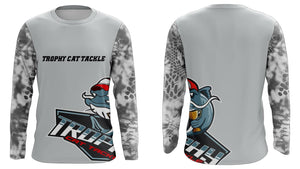 Trophy Cat Tackle Tilted Logo Long Sleeve Jersey