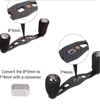 Load image into Gallery viewer, Spool Hi-Speed Bearings Handle converter shim from Daiwa to Shimano
