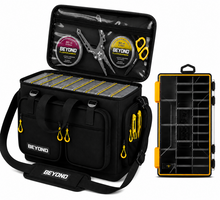 Load image into Gallery viewer, Beyond Braid Beyond Fishing Hauler Tackle Bags -Available in Medium, Large, and Extra-Large
