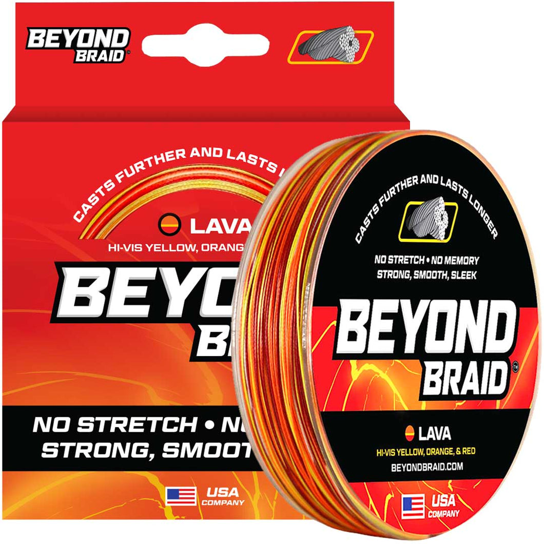 Beyond Braid Lava - Red, Orange, & Yellow