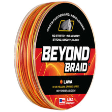 Load image into Gallery viewer, Beyond Braid Lava - Red, Orange, &amp; Yellow
