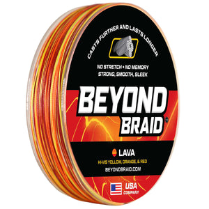 Beyond Braid Lava - Red, Orange, & Yellow