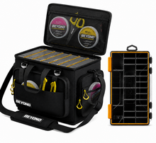 Load image into Gallery viewer, Beyond Braid Beyond Fishing Hauler Tackle Bags -Available in Medium, Large, and Extra-Large
