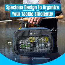 Load image into Gallery viewer, Reaction Tackle Breathable Mesh Bait Binder and Tackle Storage - New
