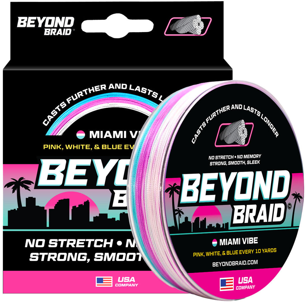 Beyond Braid Miami Vibe - Pink, White, & Blue