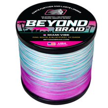 Load image into Gallery viewer, Beyond Braid Miami Vibe - Pink, White, &amp; Blue
