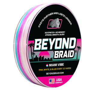 Beyond Braid Miami Vibe - Pink, White, & Blue
