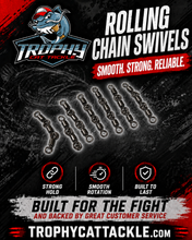 Load image into Gallery viewer, Rolling Chain Swivels
