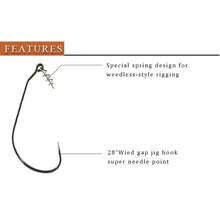 Load image into Gallery viewer, Reaction Tackle Swimbait Hooks (10 or 25-Packs)
