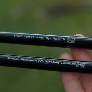 Reaction Tackle Telescopic Spinning Rod – Carbon Travel Fishing Rod – Collapsible Rod for Freshwater and Saltwater - NEW