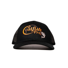 Load image into Gallery viewer, Tournament Series Black/Orange Snapback Hat
