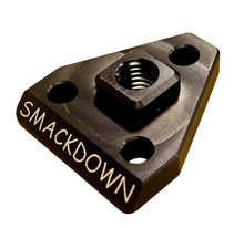 Load image into Gallery viewer, Smackdown Tri-Flat Rail Rod Holder Base
