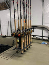 Load image into Gallery viewer, V12 Seat Post Vertical Rod Rack (holds 12 rods)
