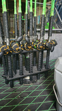 Load image into Gallery viewer, V12 Seat Post Vertical Rod Rack (holds 12 rods)
