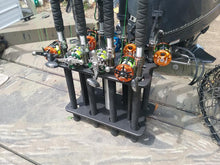 Load image into Gallery viewer, V8 Seat Post Vertical Rod Rack (holds 8 rods)

